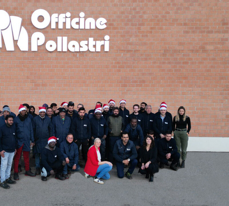 Foto del team Officine Pollastri per Natale
