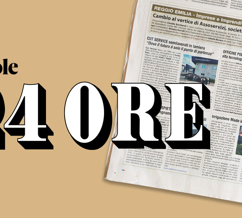 Articolo Il sole24ore Officine Pollastri